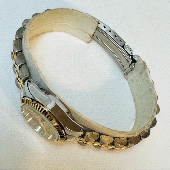 Two-Tone Gold and Silver Women's Watch - Picture 4 of 13